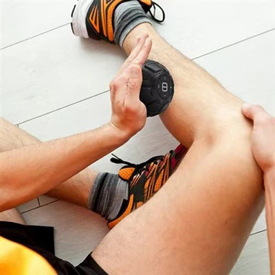 Massageball schütteln
